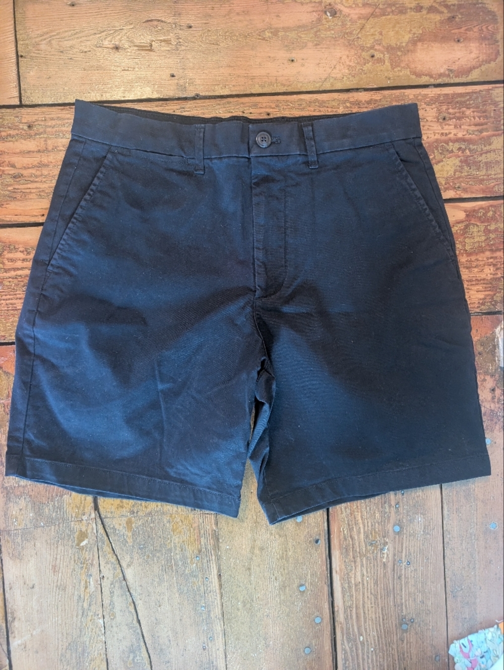 GAP Navy Blue 8" Flat Front Shorts
